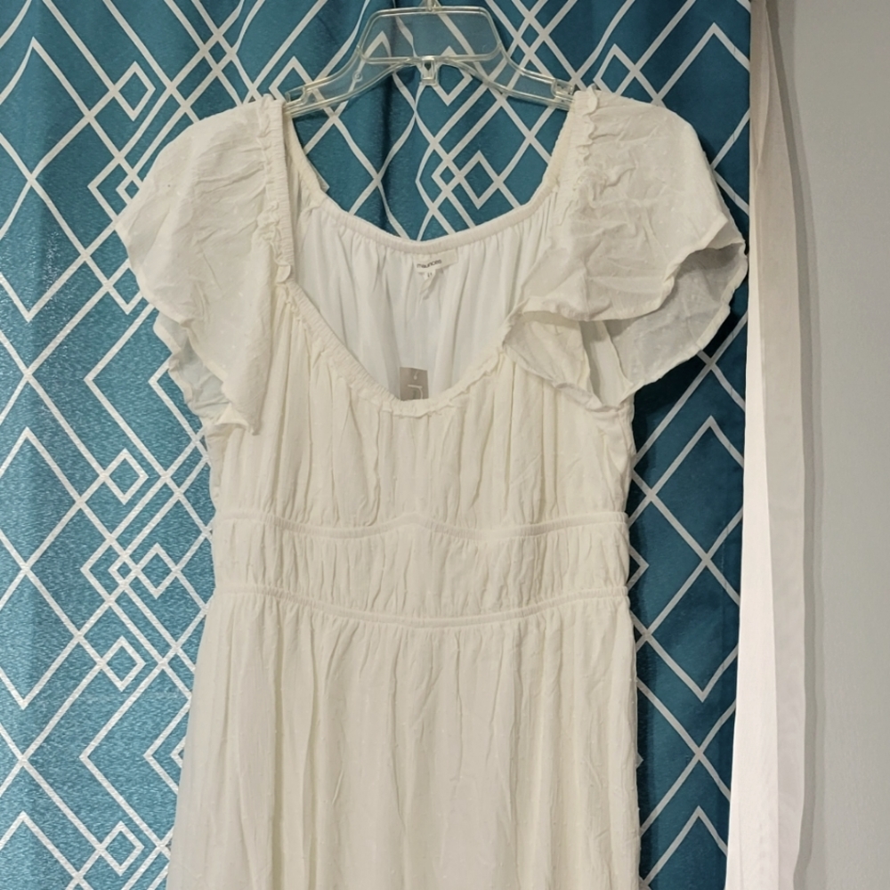 Creamy White Summer Dress